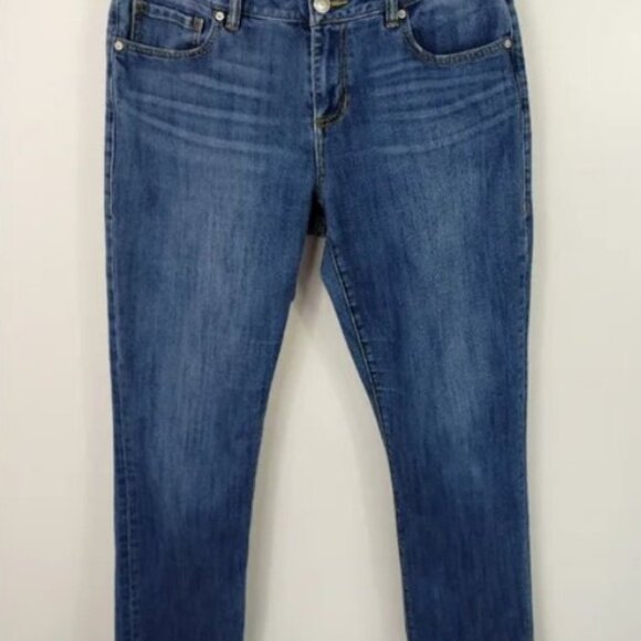 Cabi women's straight leg jeans size 10 - Picture 2 of 9